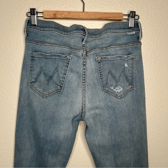 Mother Insider Crop Step Fray jeans Chatterbox - Picture 7 of 16